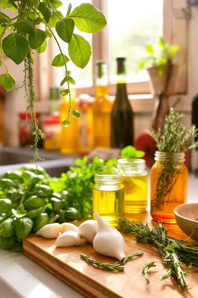 herb infused culinary creations