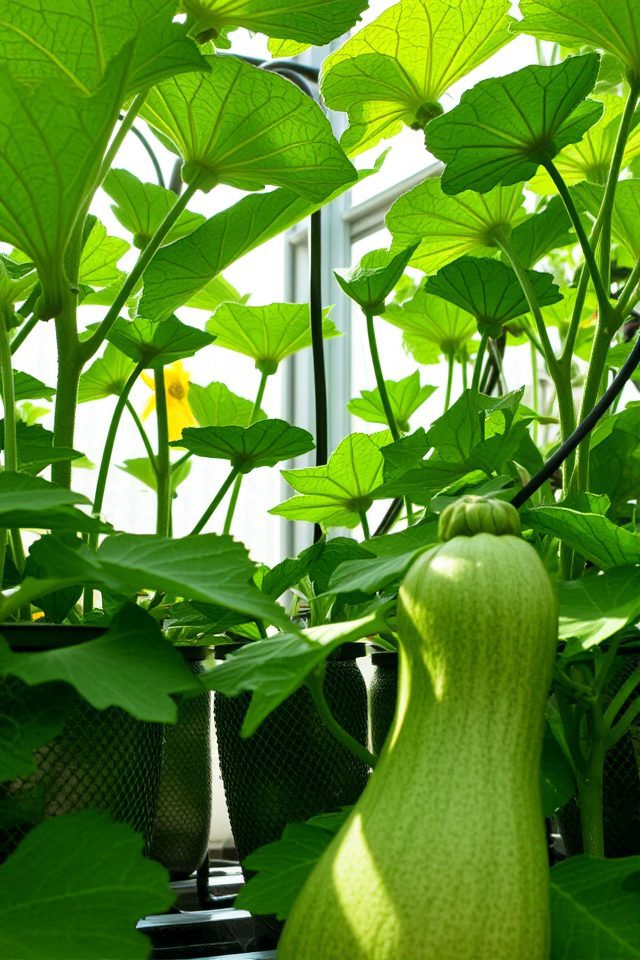 hydroponic zucchini cultivation advantages