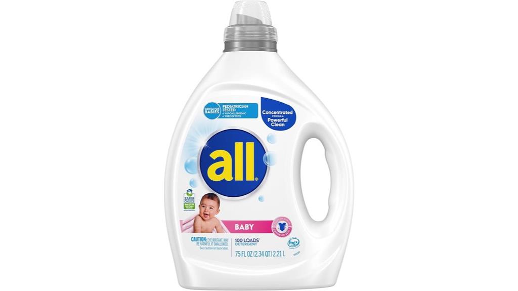 hypoallergenic dye free detergent