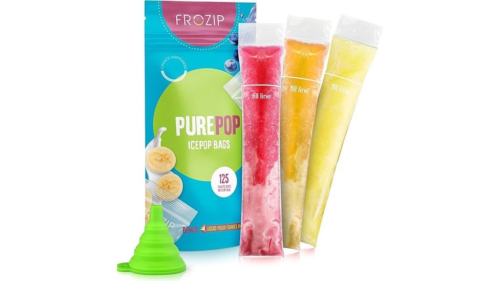 ice pop mold bags