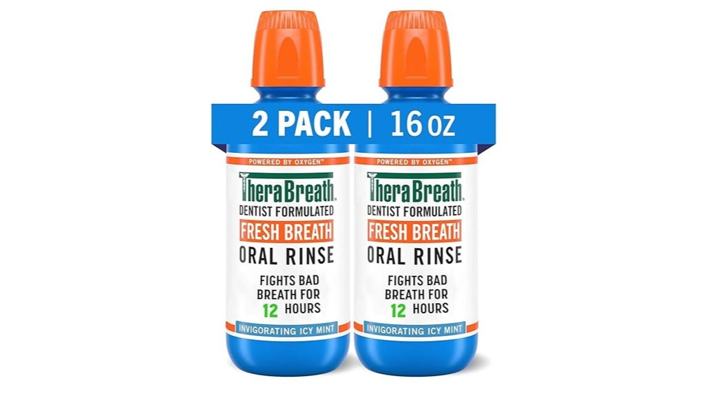 icy mint mouthwash pack