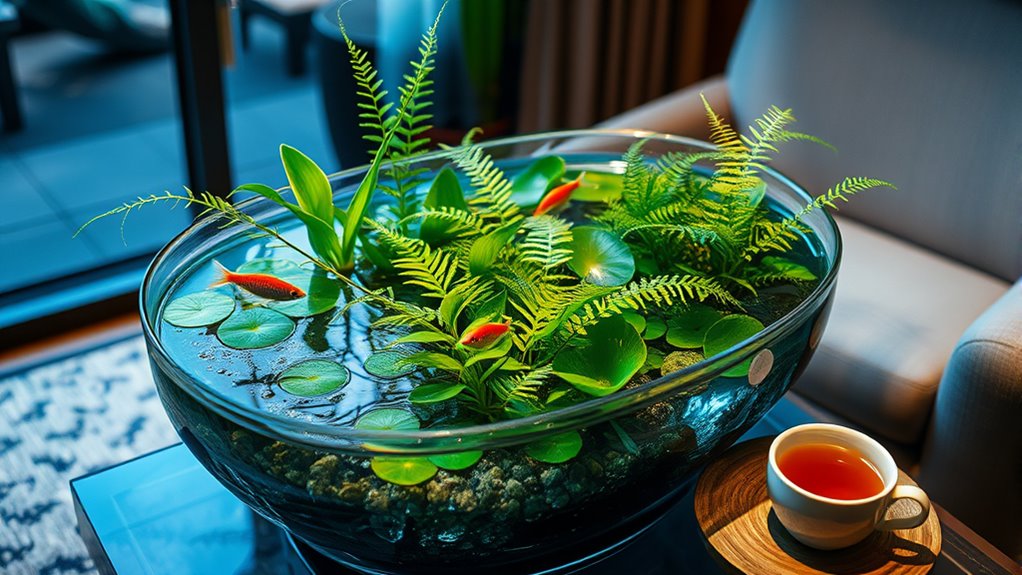 indoor aquatic tranquility experience