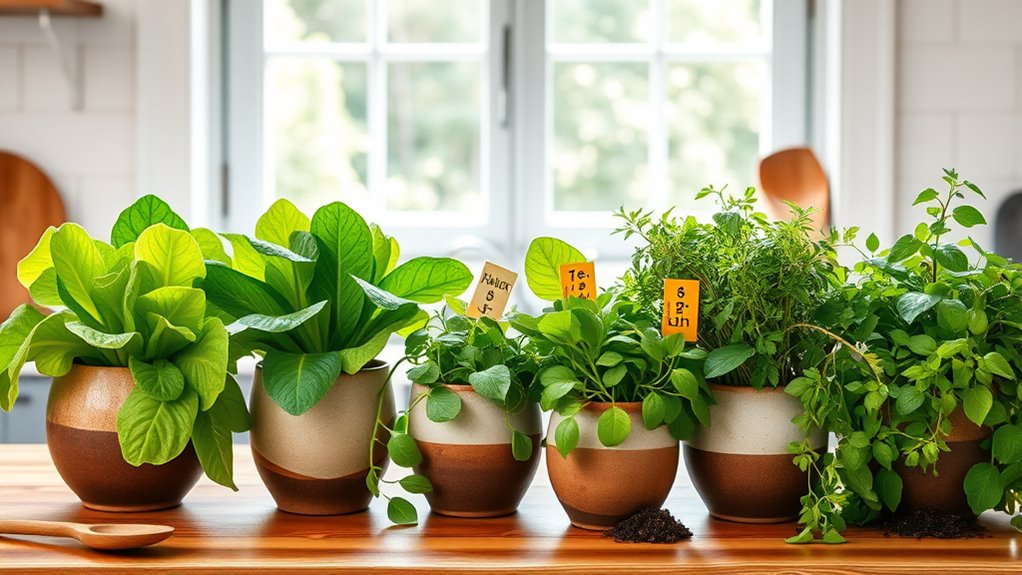 indoor gardening for salads
