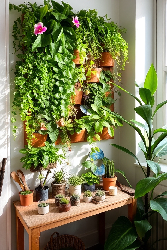 indoor greenery enhances tranquility