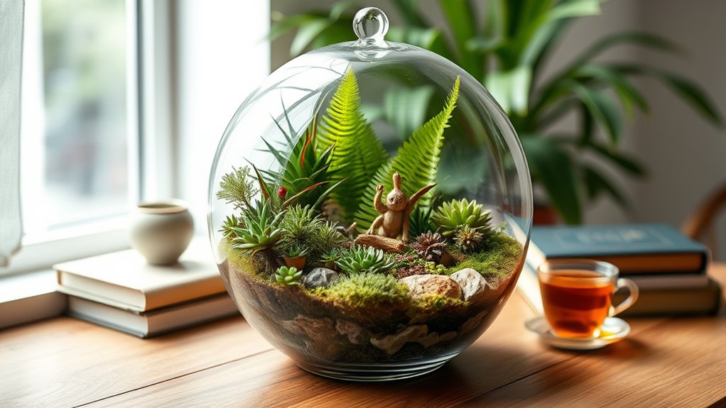 indoor mini ecosystems thrive