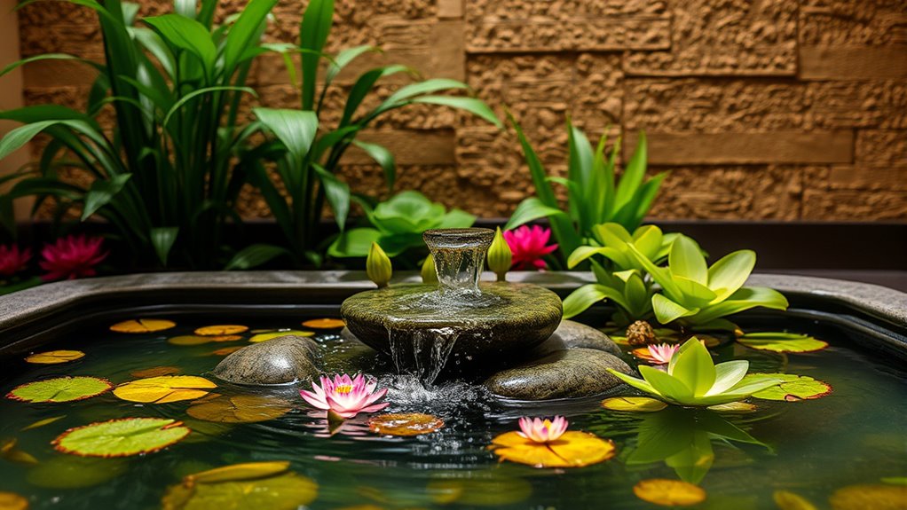indoor water garden enhancement