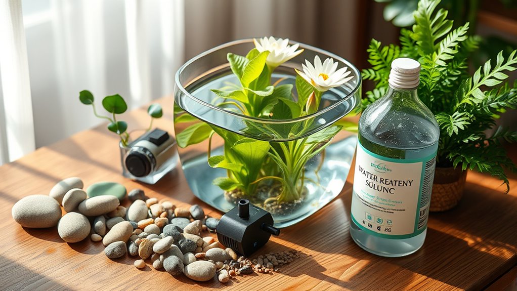 indoor water garden essentials