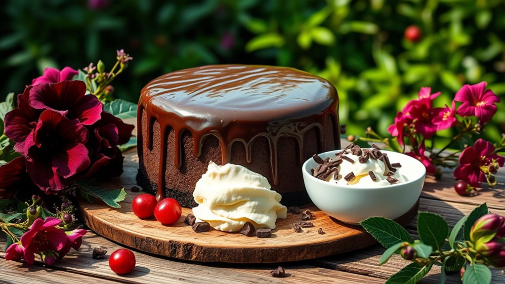 indulgent chocolate garden experience