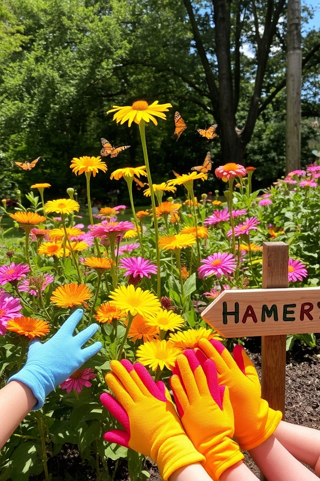 interactive butterfly gardening activities
