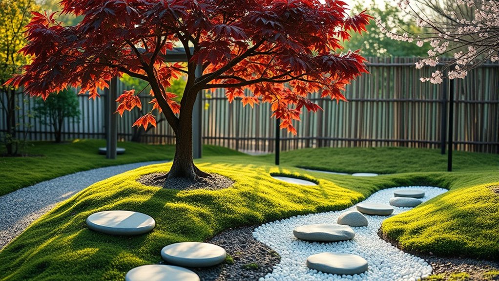 japanese maple garden focal