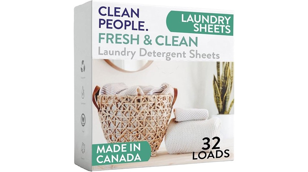 laundry sheets fresh scent