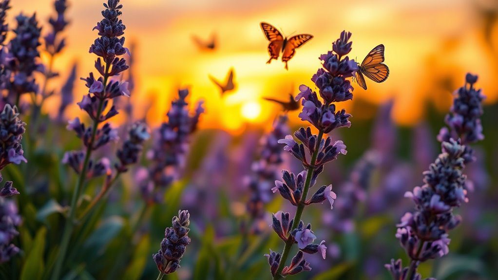 lavender s calming evening embrace