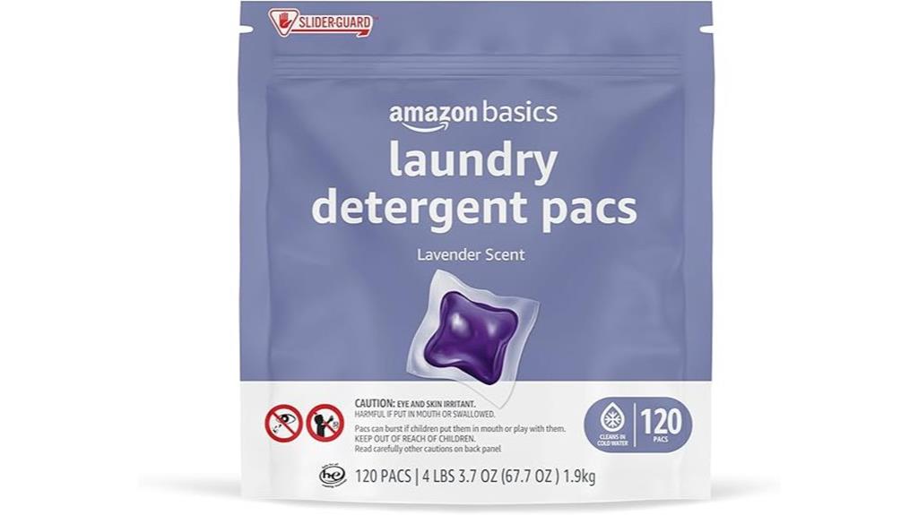 lavender scented laundry pacs