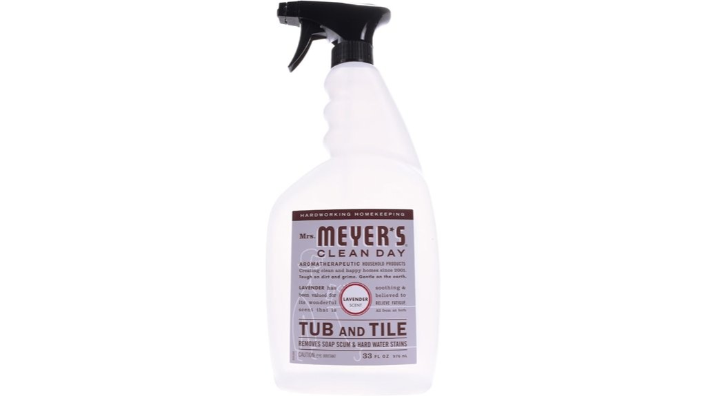 lavender tub and tile cleaner