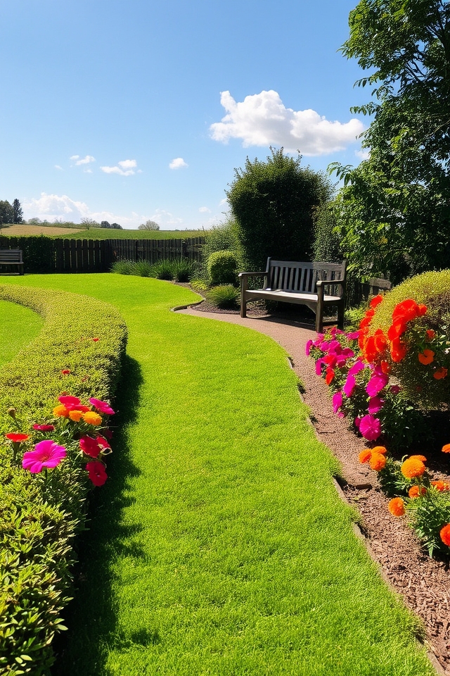living garden border options