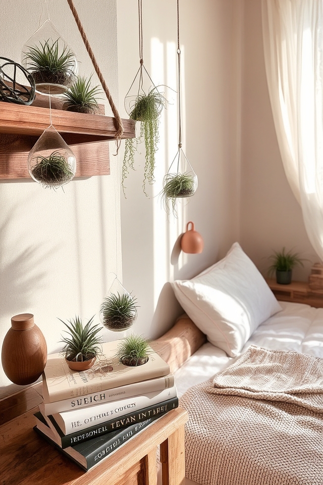 low maintenance air plant decor