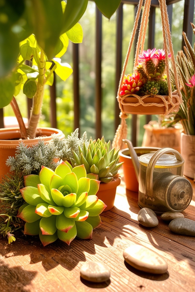 low maintenance balcony plants