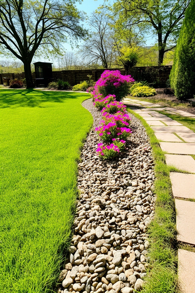 low maintenance edging option