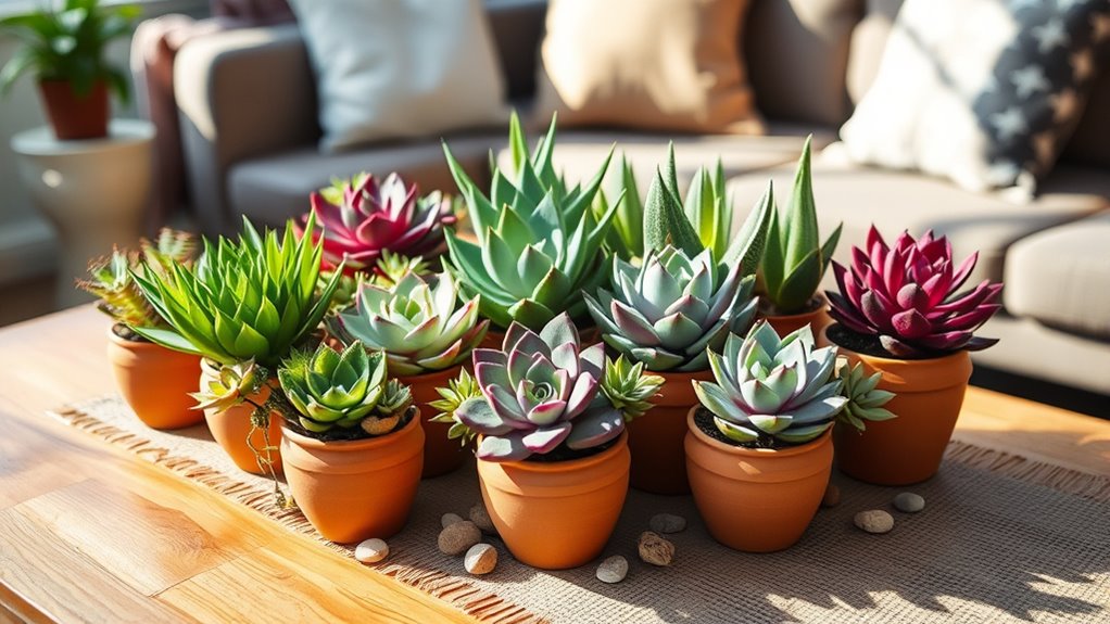low maintenance green decor