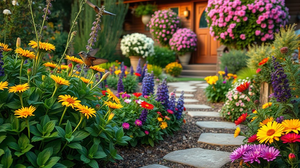 low maintenance native plants garden