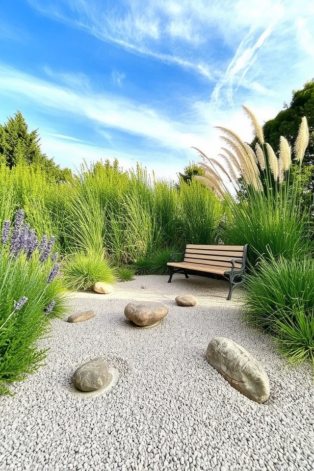 low maintenance outdoor oasis