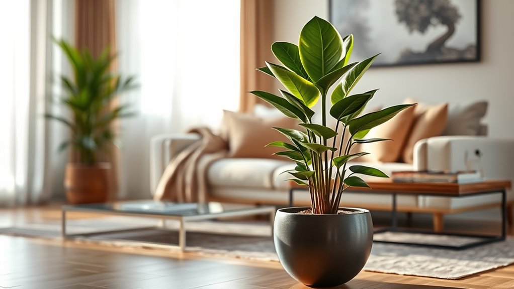 low maintenance stylish greenery