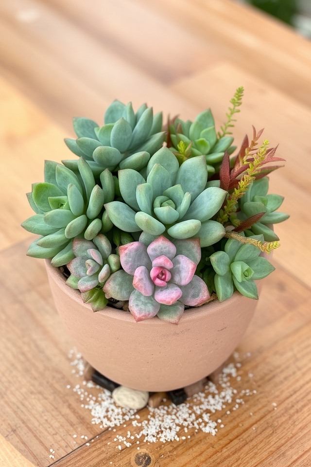 low maintenance succulent arrangements