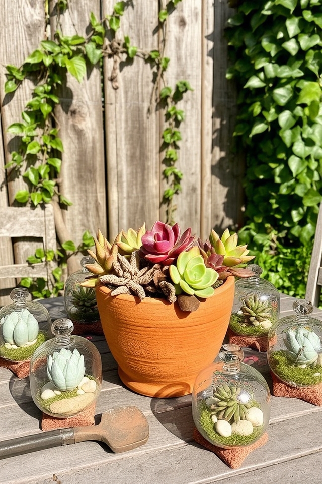 low maintenance succulent arrangements