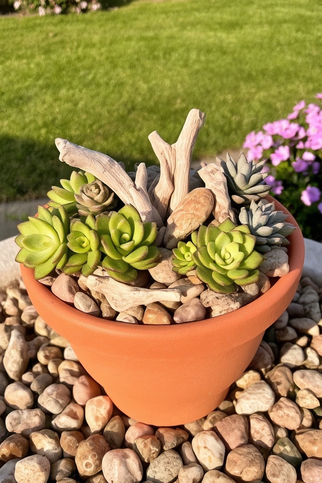 low maintenance succulent arrangements