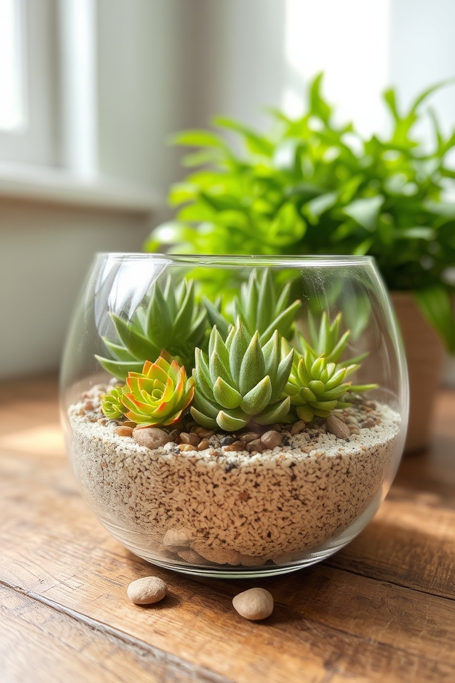 low maintenance succulent ecosystem