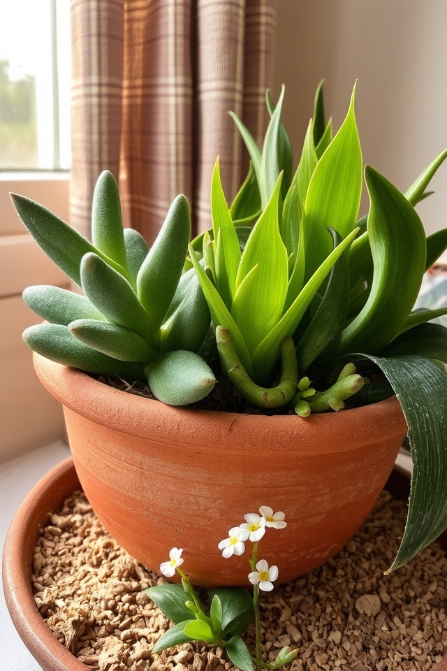 low maintenance succulents thrive