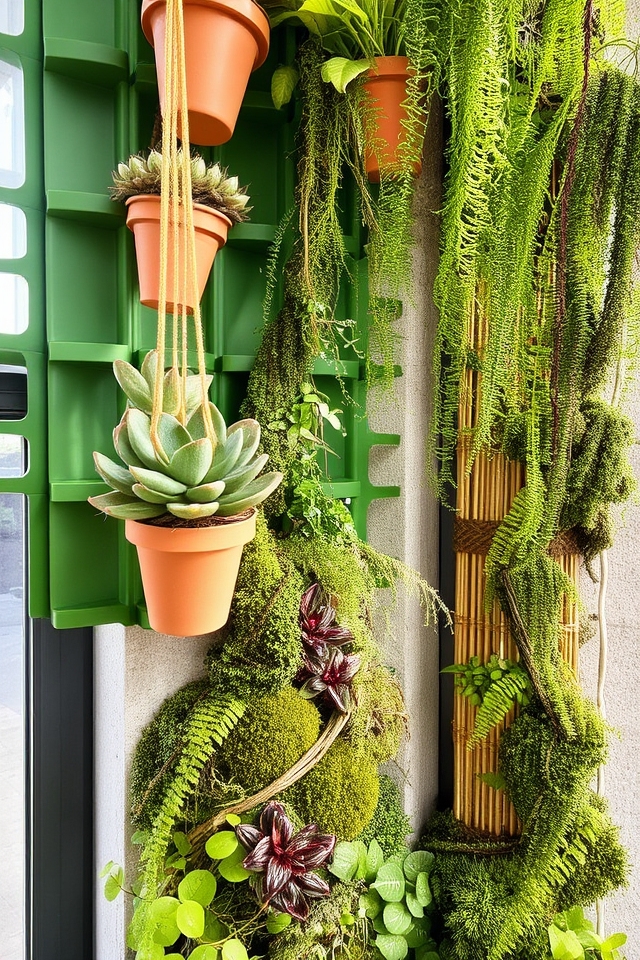 low maintenance vertical gardens