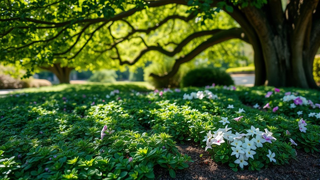 low maintenance weed suppressing ground cover