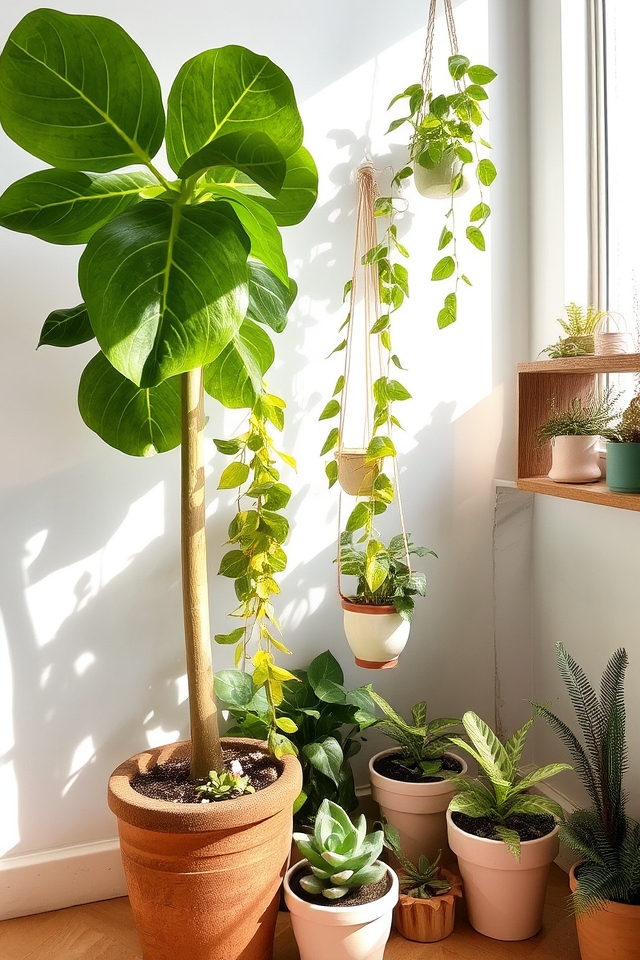 lush focal point creation
