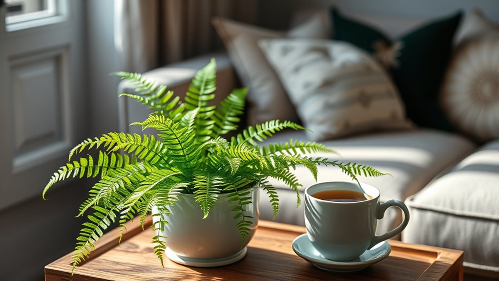 lush low maintenance indoor fern