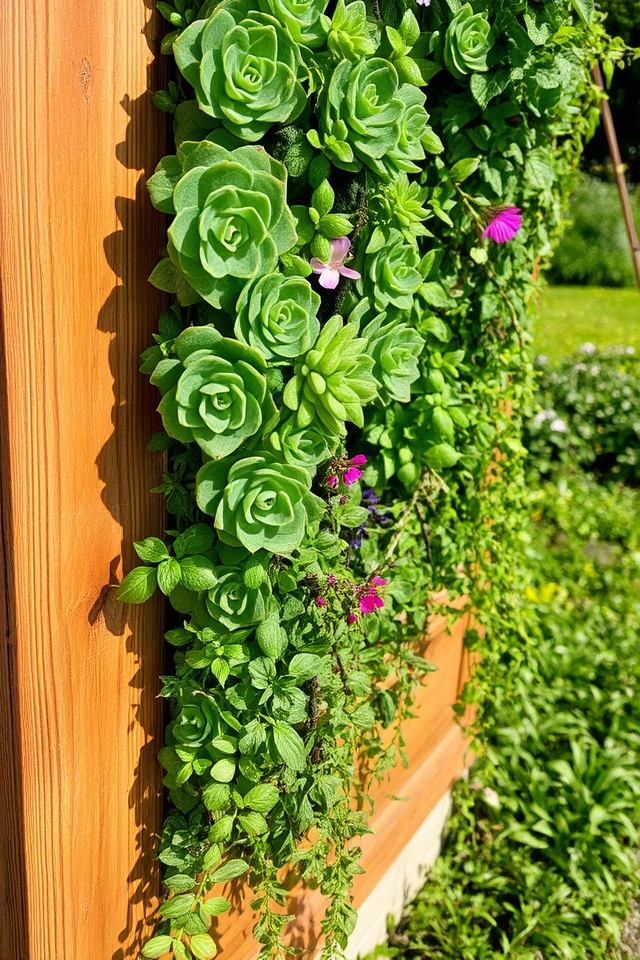 lush vertical garden solution
