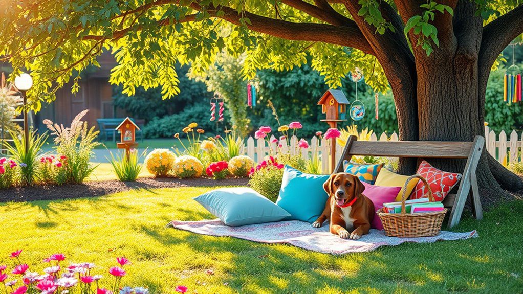 magical garden storytime corner