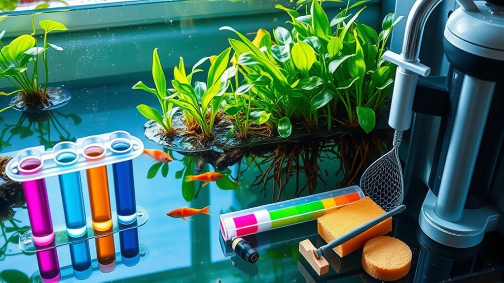 maintain balanced water ecosystem