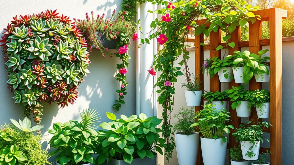 maximize outdoor vertical space