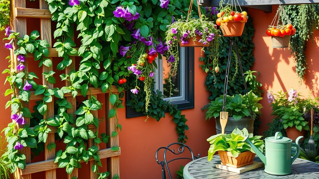 maximize patio garden space