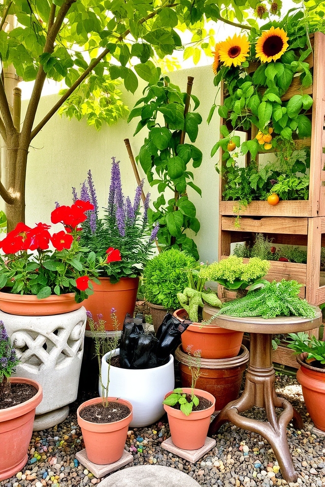maximize small garden space