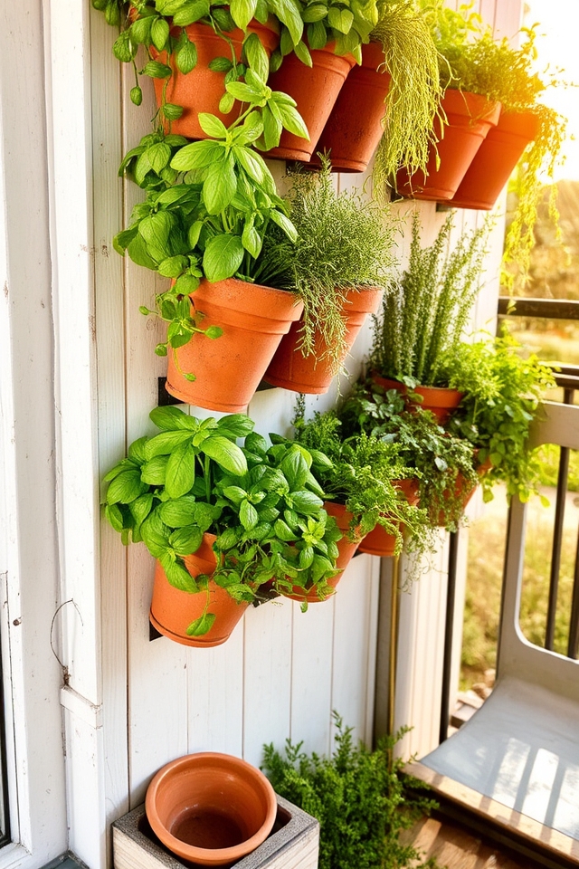 maximize space grow herbs