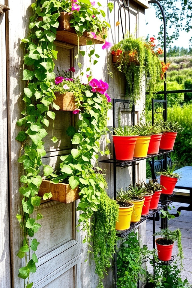 maximize space with greenery