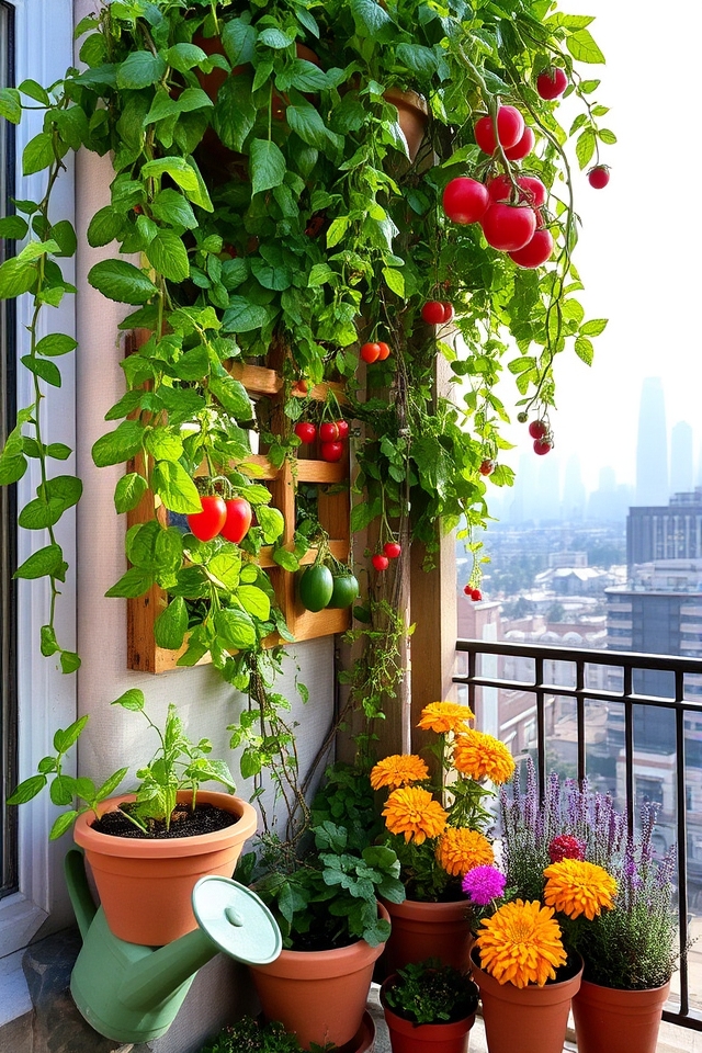 maximize space with greenery