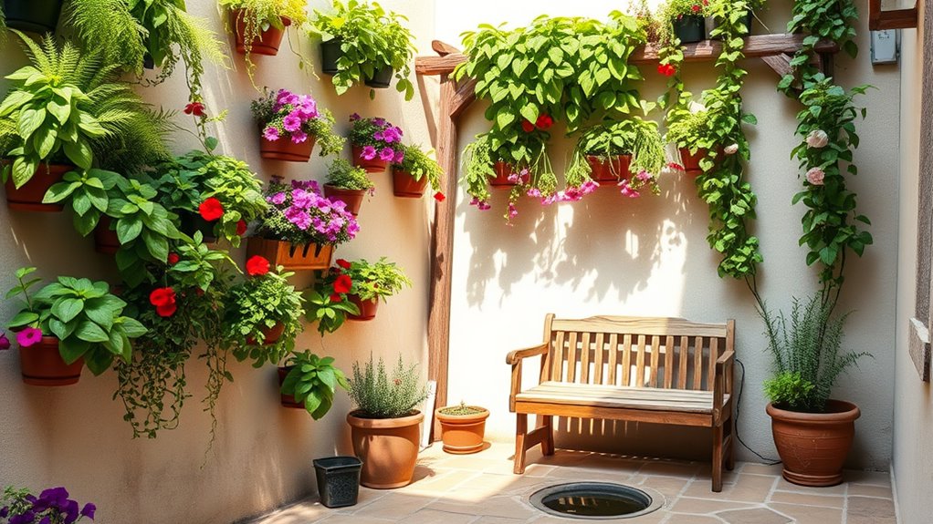 maximize space with greenery