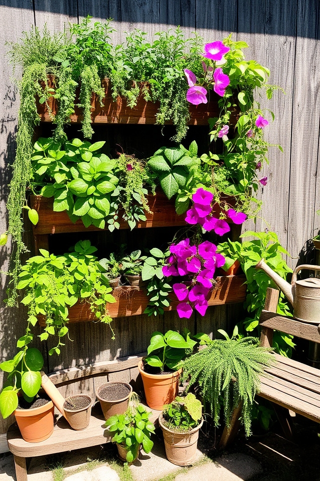 maximize space with greenery