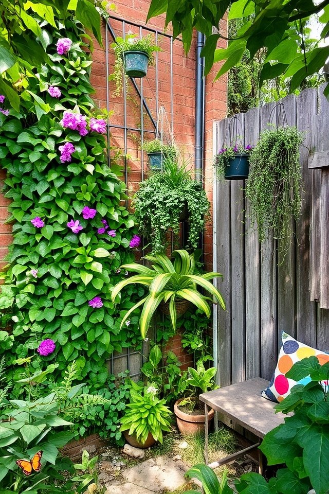maximize space with greenery