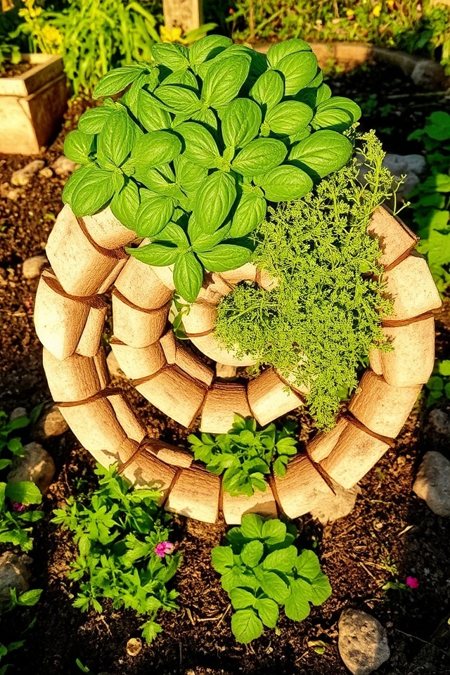 maximize space with herbs