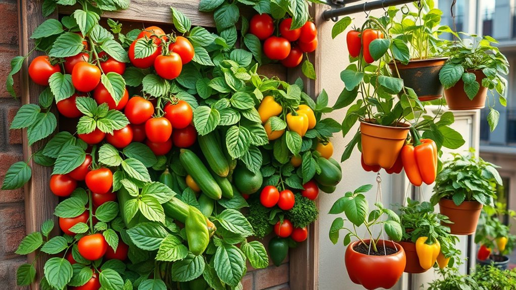 maximize space with vegetables