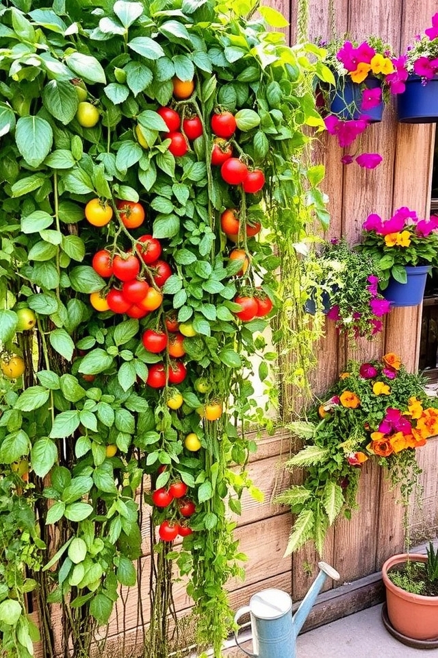 maximize space with vertical gardening